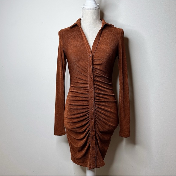 Hello Molly Dresses & Skirts - Hello Molly Ruched Bodycon Dress